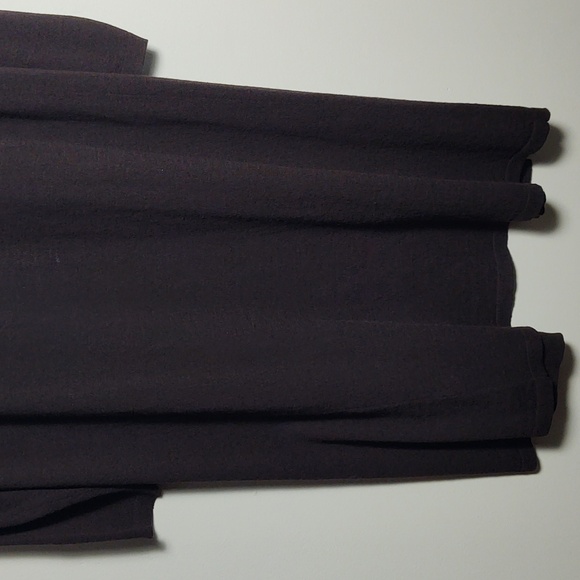 EILEEN FISHER Women's Open Front Long 100% Wool Dark Brown Cardigan Size XSmall - Picture 9 of 16